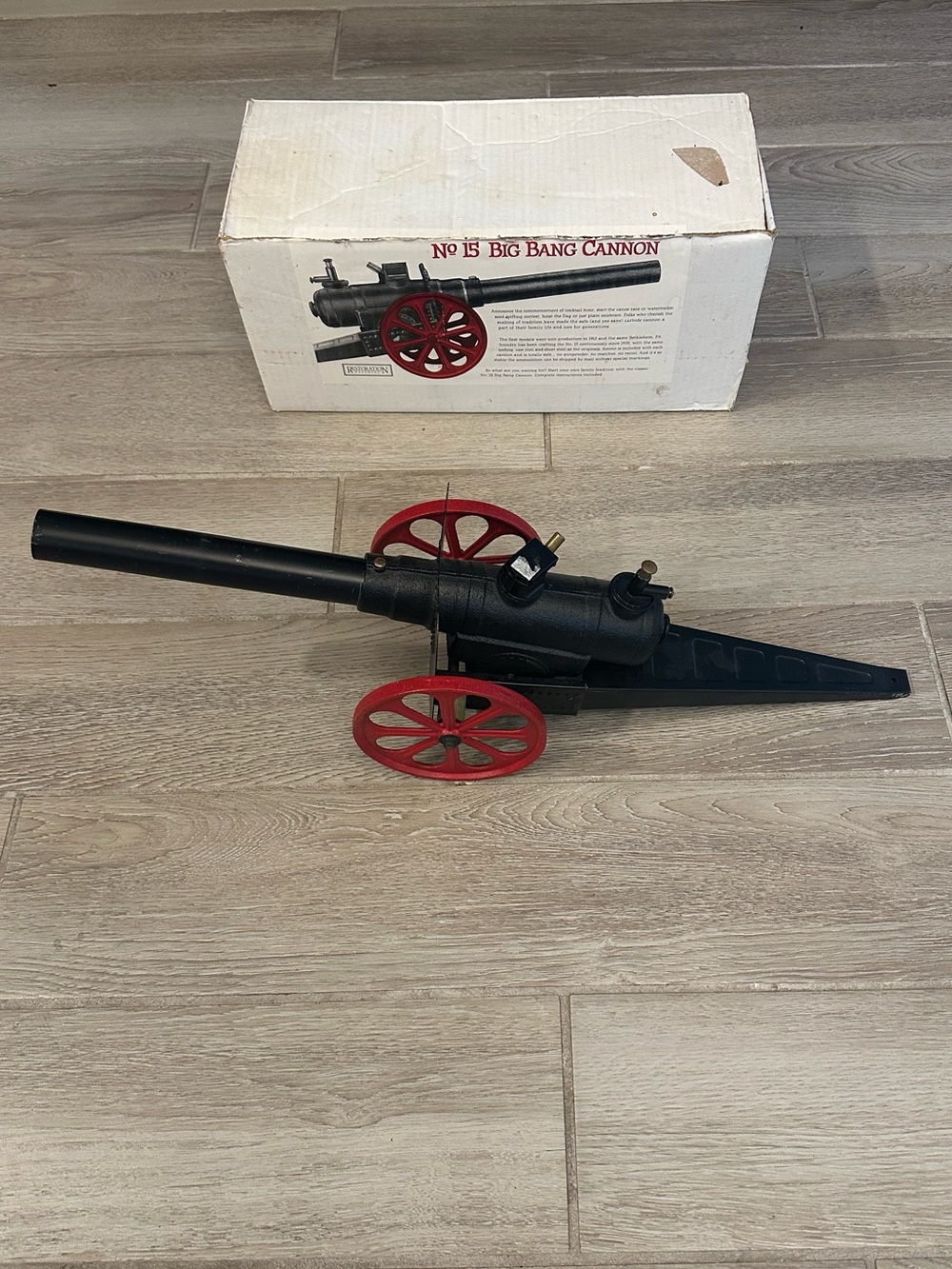 VTG Conestoga Company No. 15 Big Bang 24” Cannon w/ Original Box & Paperwork